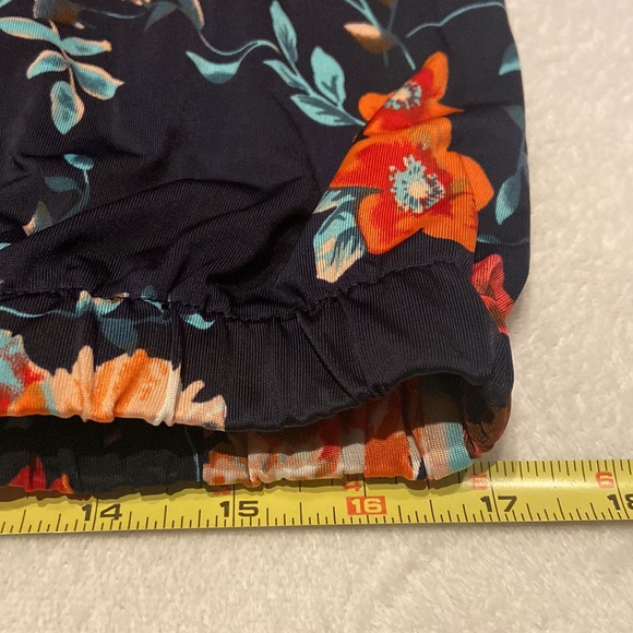 INSEPARABLE Floral Shirt Bell Sleeves Size M - Picture 8 of 12